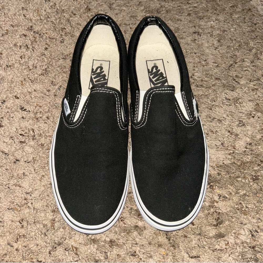 Black and White Vans (NWOT)